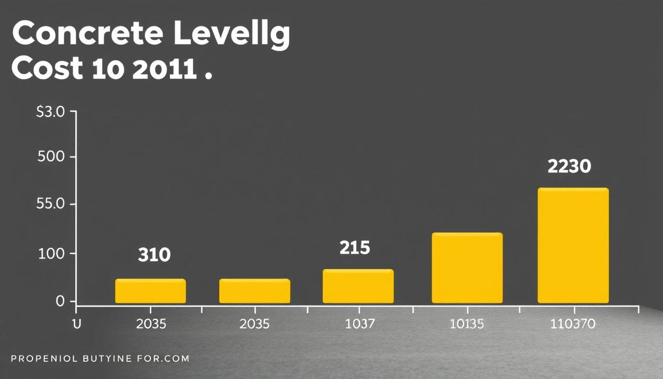 concrete leveling cost statistics