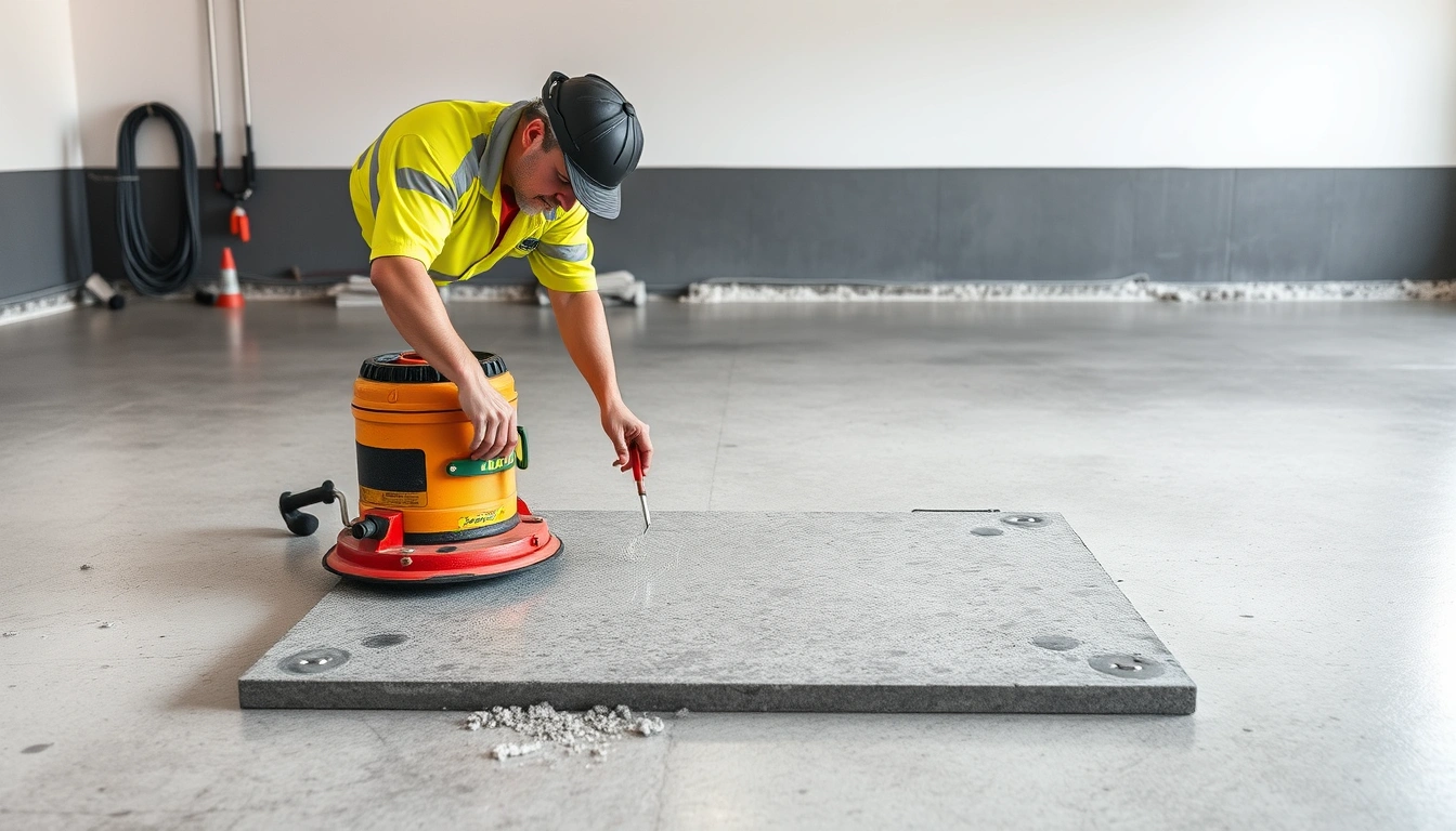 concrete leveling for garage floor settlement concrete leveling for garage floor settlement