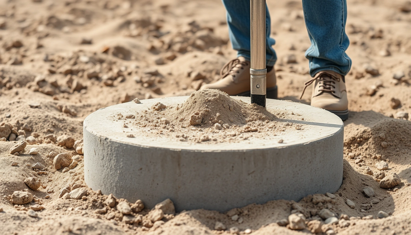 concrete leveling for sandy soil