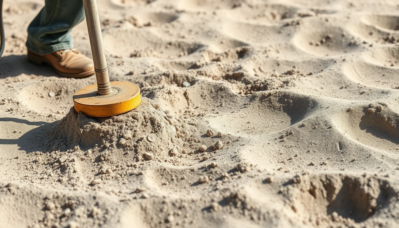 concrete leveling for sandy soil