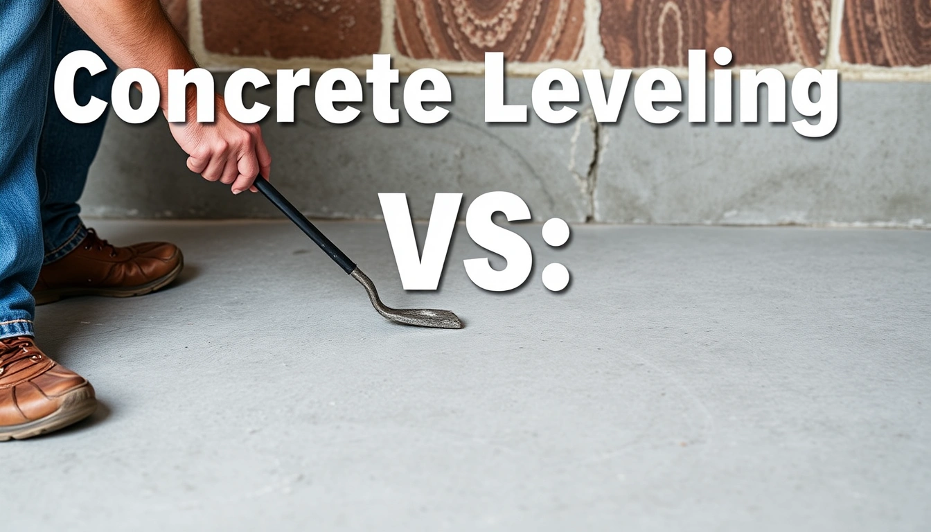 concrete leveling vs replacement decision concrete leveling vs replacement decision