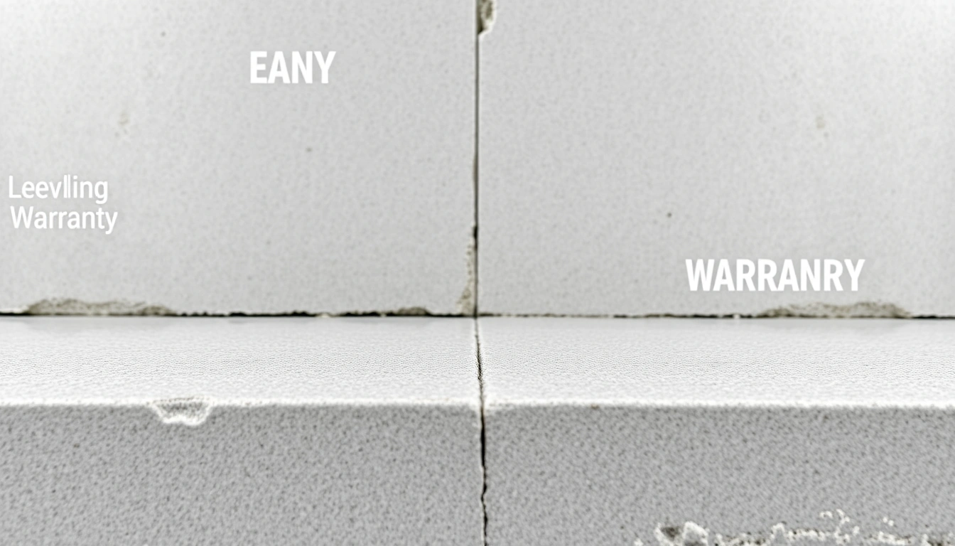 concrete leveling warranty comparison